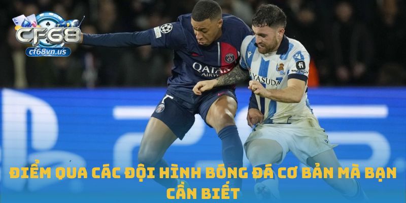 Đội Hình Bóng Đá: Yếu Tố Sống Còn Trong Mọi Trận Cầu 1 Điểm qua các đội hình bóng đá cơ bản mà bạn cần biết